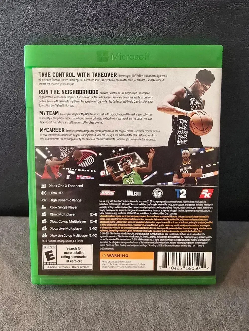 NBA 2K19 Xbox One Game
